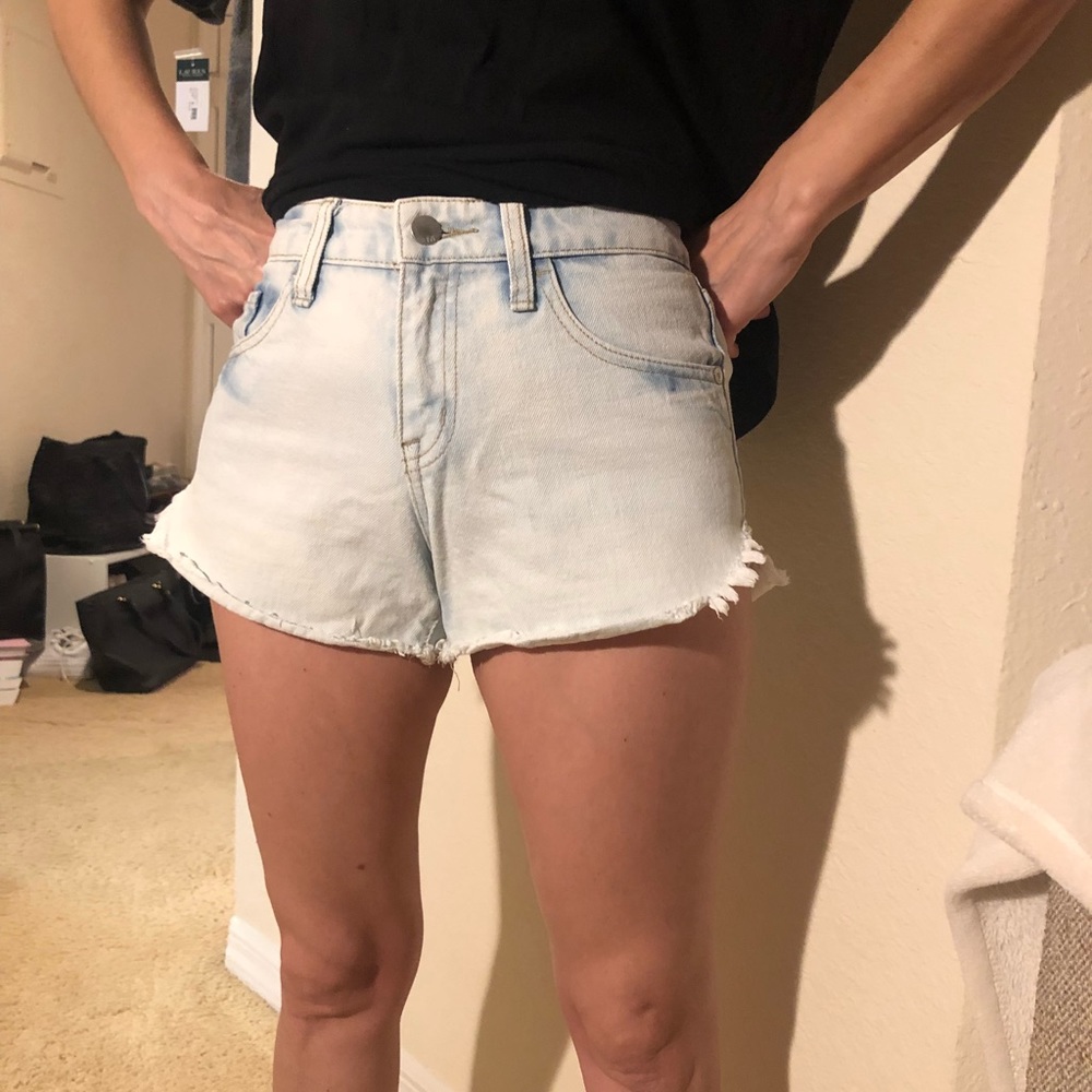 High waist shorts